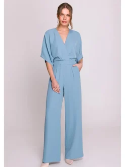Jumpsuit lichtblauw
