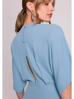 Jumpsuit lichtblauw
