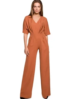 Jumpsuit lichtbruin