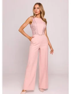 Jumpsuit lichtroze