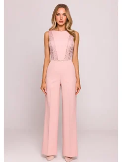 Jumpsuit lichtroze