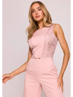Jumpsuit lichtroze