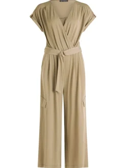 Jumpsuit olijfgroen