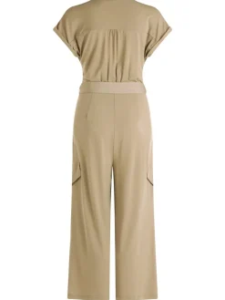Jumpsuit olijfgroen