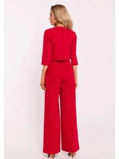 Jumpsuit rood