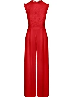 Jumpsuit rood