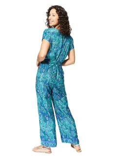 Jumpsuit turquoise/blauw