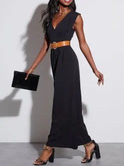 Jumpsuit zwart