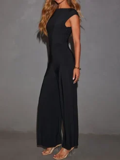 Jumpsuit zwart