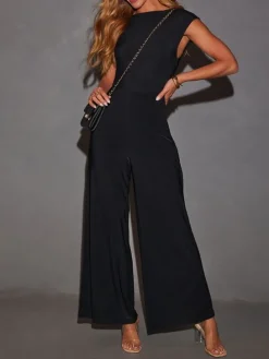 Jumpsuit zwart