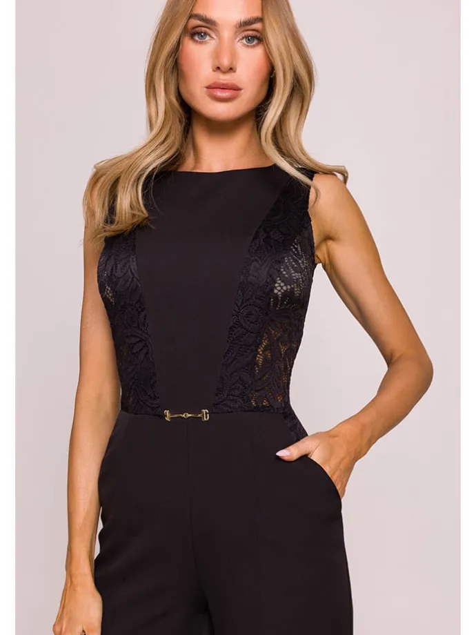Jumpsuit zwart
