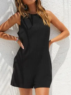 Jumpsuit zwart
