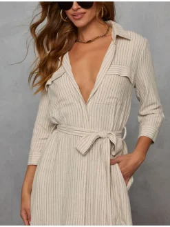 Jurk beige
