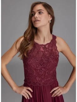 Jurk bordeaux