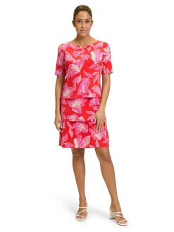 Jurk rood/roze