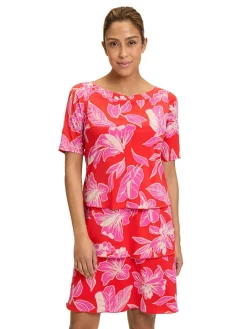 Jurk rood/roze