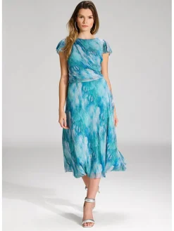 Jurk turquoise/blauw