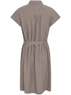 Jurk "Viana" taupe