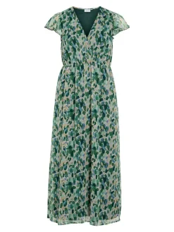 Jurk "Viemma" groen