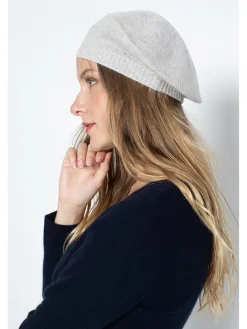 Kasjmieren muts "Cloe" grijs
