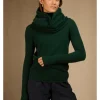 Kasjmieren trui "Clody" groen