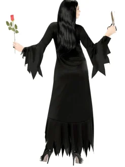 Kostuumjurk "MORTICIA" zwart