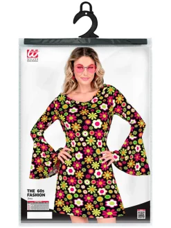 Kostuumjurk "60's" meerkleurig
