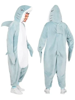 Kostuumpak "Shark" grijs/wit