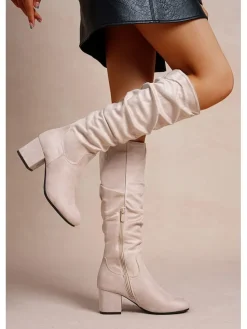 Laarzen beige