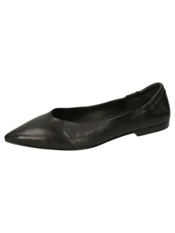 Leren ballerina's 