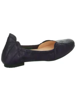 Leren ballerina's 