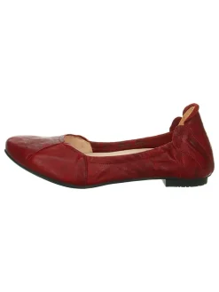Leren ballerina's 