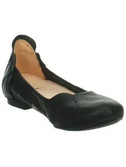 Leren ballerina's 