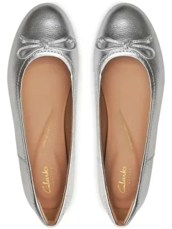 Leren ballerina's 