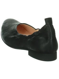 Leren ballerina's 