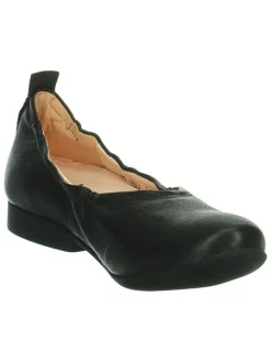 Leren ballerina's 