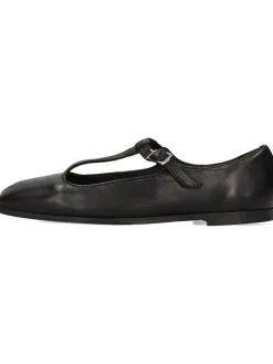 Leren ballerina's "Livia 8" zwart