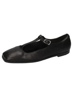 Leren ballerina's 