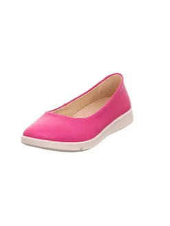 Leren ballerina's 