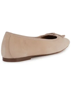 Leren ballerina's "Marsilea" beige