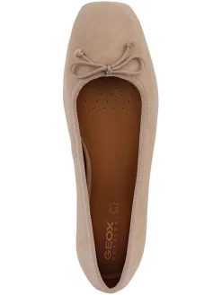 Leren ballerina's 