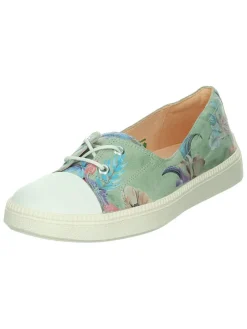 Leren ballerina's 