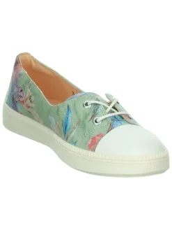Leren ballerina's 