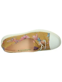 Leren ballerina's 