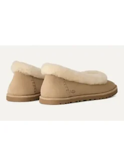 Leren ballerina's "Zora" beige