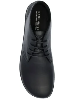 Leren barefootschoenen "Milano" zwart