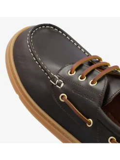 Leren barefootschoenen "Tide" bruin