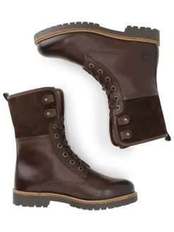 Leren boots bruin