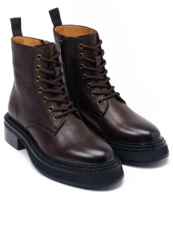 Leren boots bruin