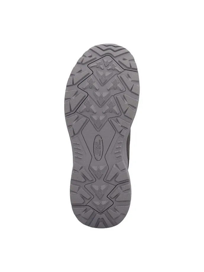 Leren boots "Dypsie" bruin/grijs